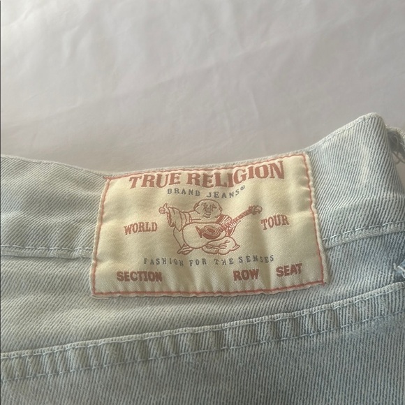 Men's Light Gray Straight Jeans - Picture 8 of 8